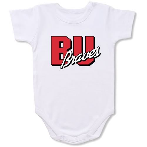 Bradley Braves Baby Bodysuit Creeper #01